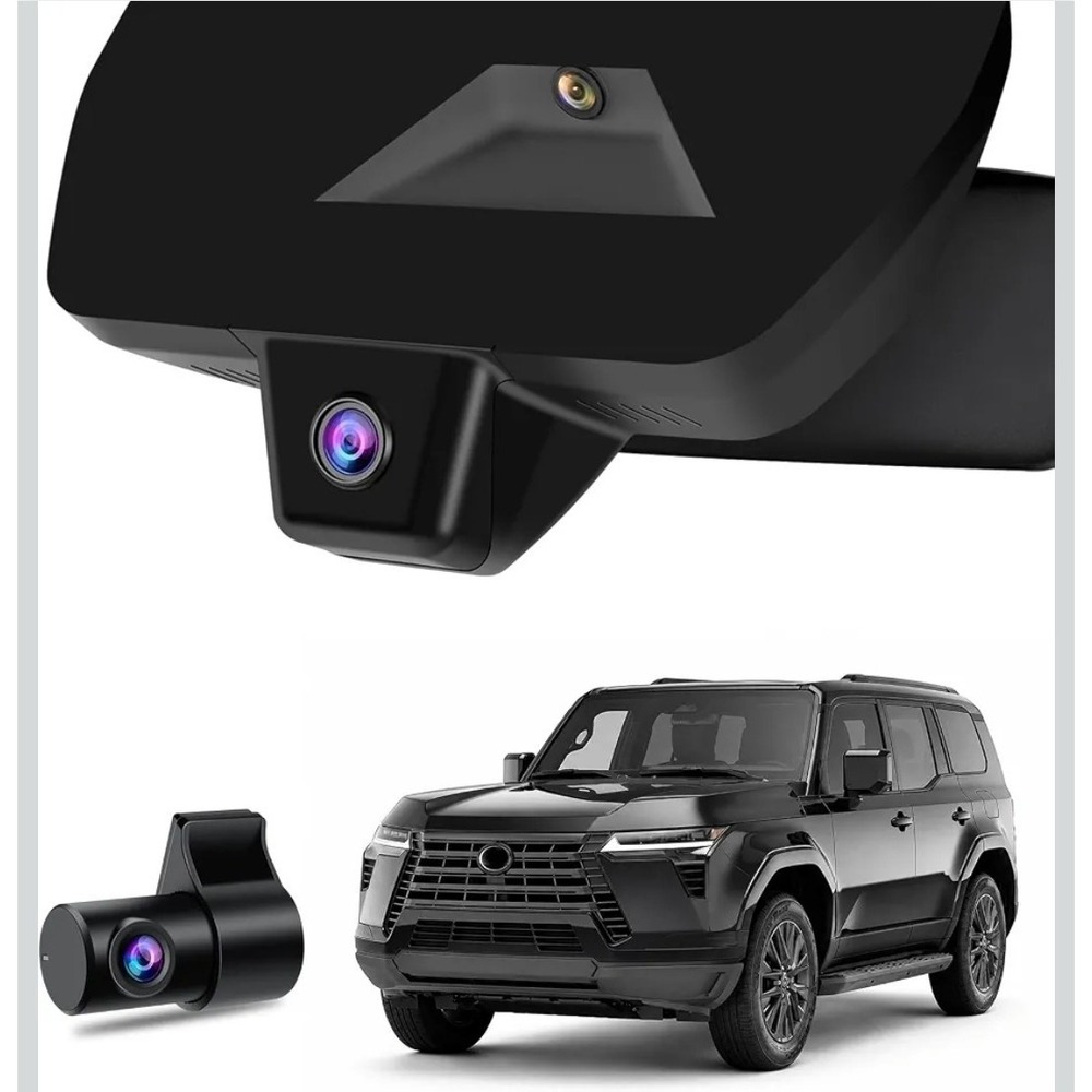Dash Cam for Lexus GX550 Overtrail 2024 2026 (3rd Gen/J250) Front 4K +Rear 1080P